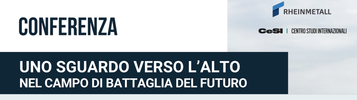 Uno sguardo verso l’alto nel campo di battaglia del futuro